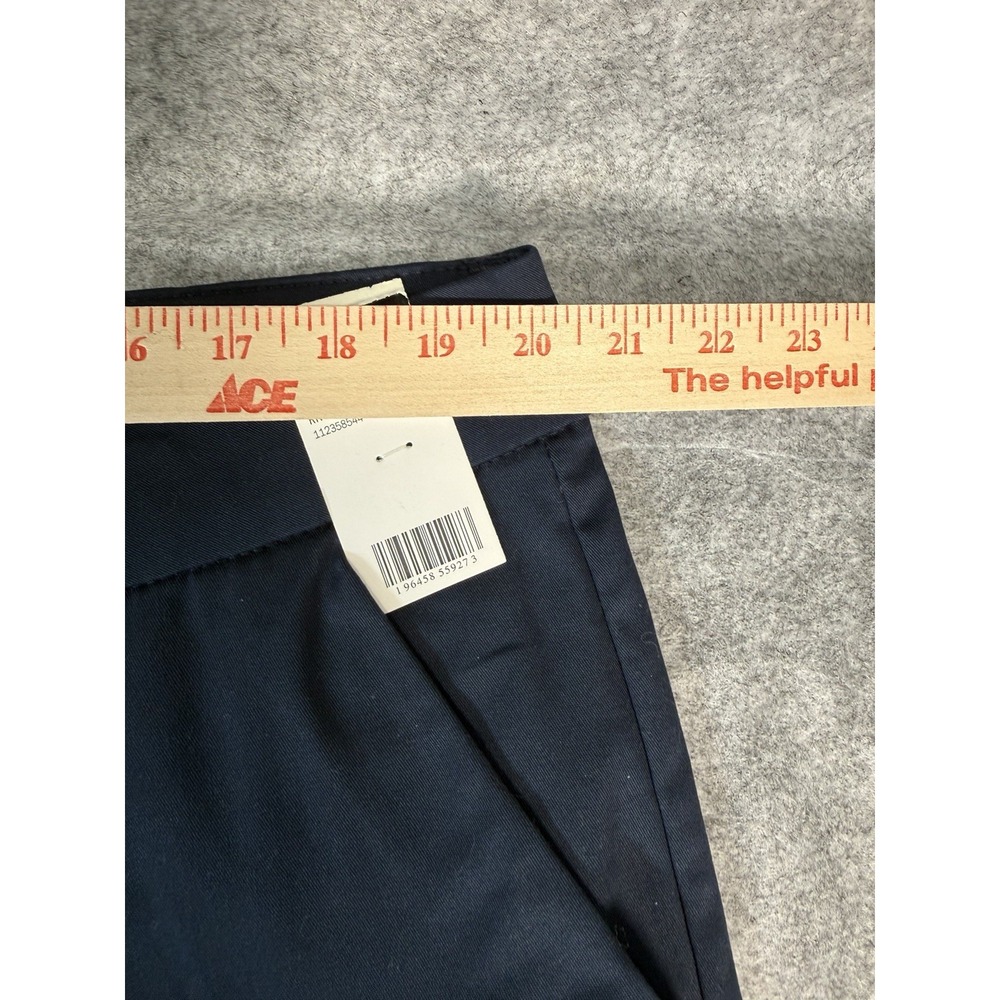 Lee Plus Women's 20W M Rivet Navy Wrinkle Free Mid Rise Bootcut Pants NWT - Picture 7 of 10